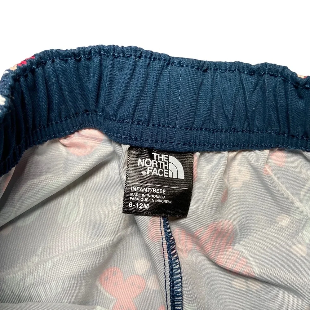 The North Face Swim Trunks‎ 6-12 months blue beach pool seashells colorful